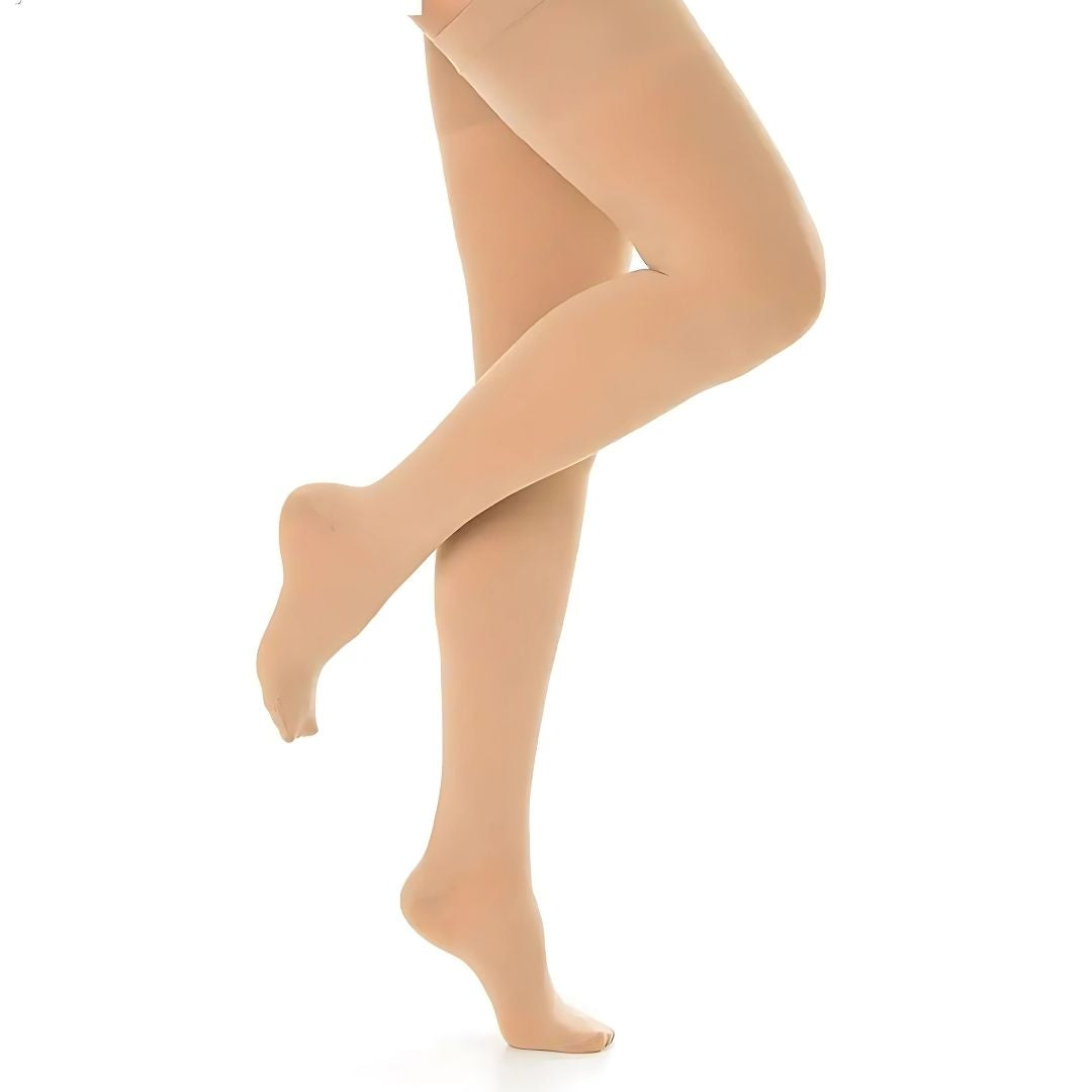 FlexiSupport | Toeless Thigh Compression Stockings - Graduated Compression for Improved Circulation & Swelling Relief Bowlift