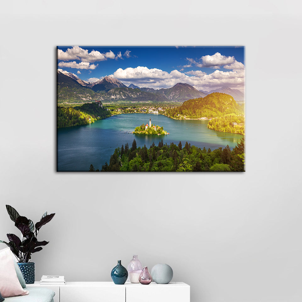 Peace Of The Land - Canvas Wall Art Painting | Bowlift