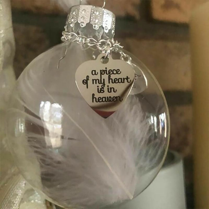 BowLift | Christmas Feather Ball Ornaments