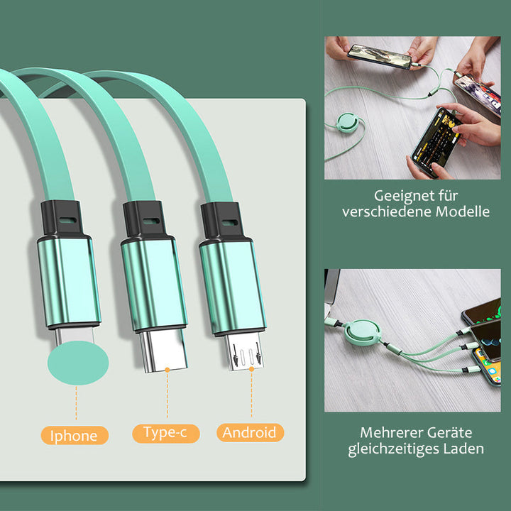 BowLift | 3 in 1 mobile charging cable