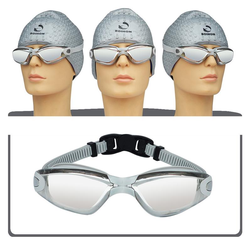 BowLift | No leak anti-fog UV protection triathlon swim goggles