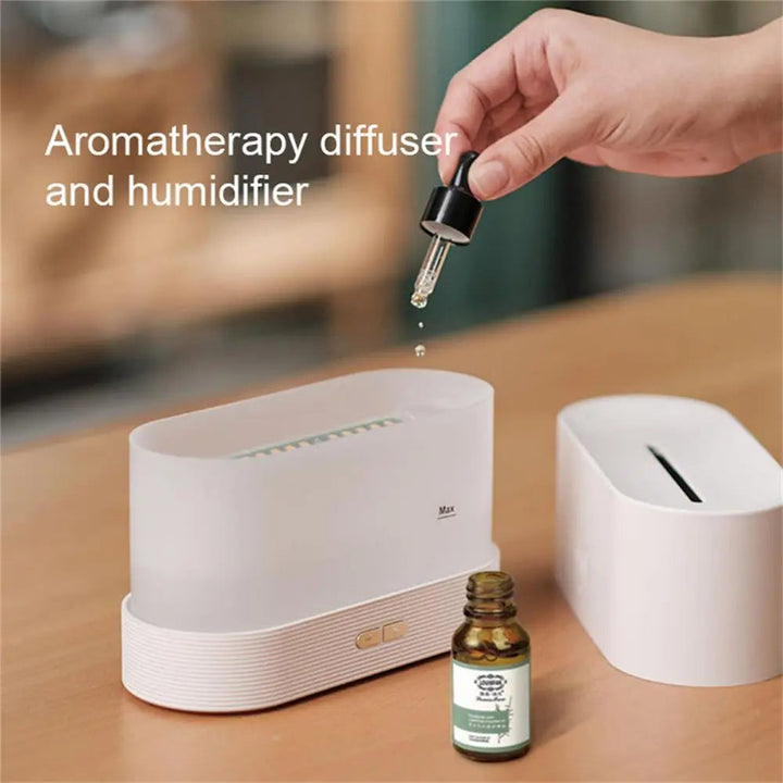 Electric Air Flame Humidifier Bowlift