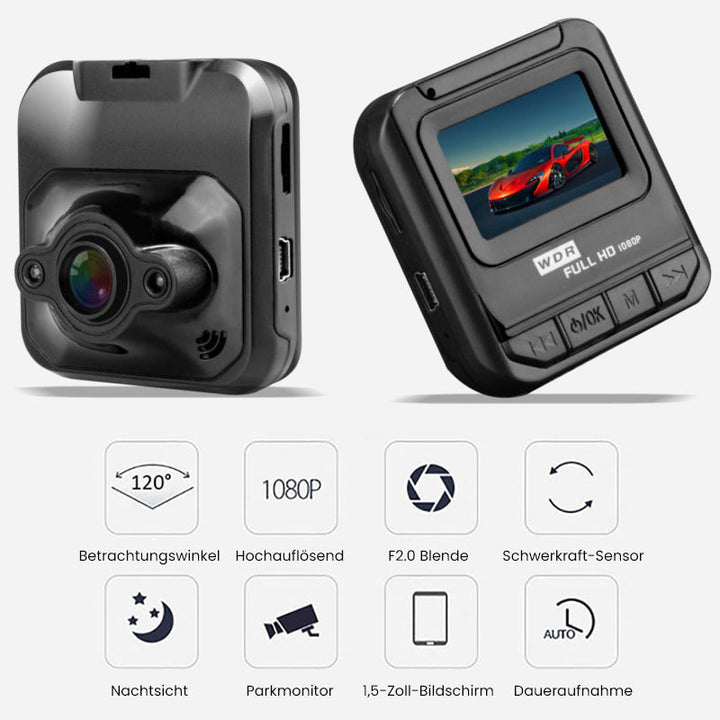 BowLift | Mini 1.5 Inch Driving Recorder