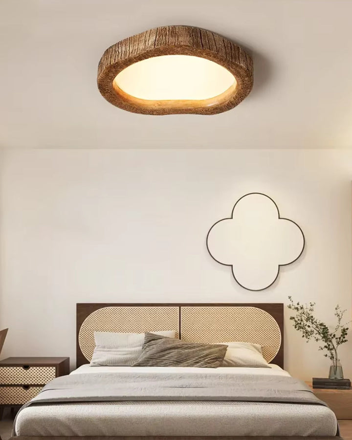 BowLift | Minimalist Wooden Lamp in Japandi Style with Glow Effect
