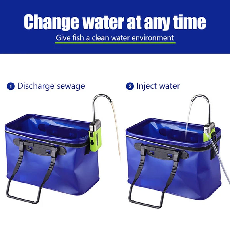 Fishing Intelligent Oxygen Pump-Better Fishing Experience | Bowlift