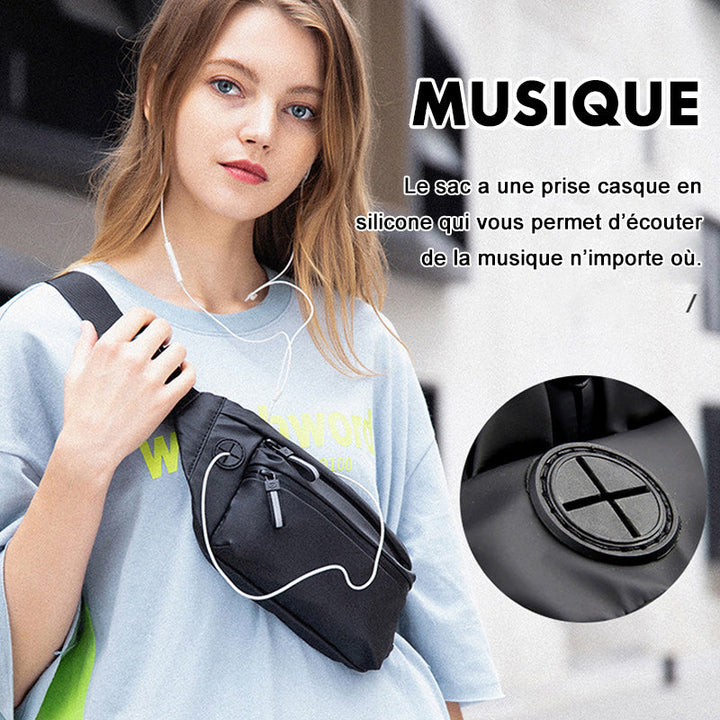 Ciaovie Hip Bag Waterproof Adjustable | Bowlift