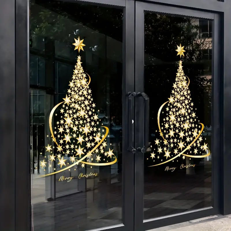 BowLift | Christmas tree window sticker