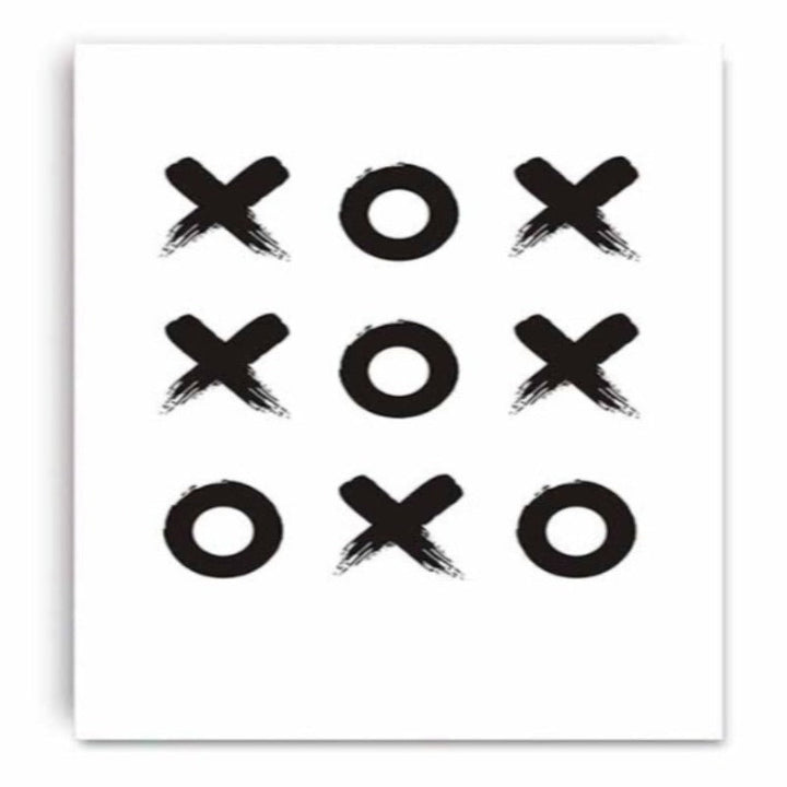 Tic Tac Toe - Canvas Wall Art Painting | Bowlift