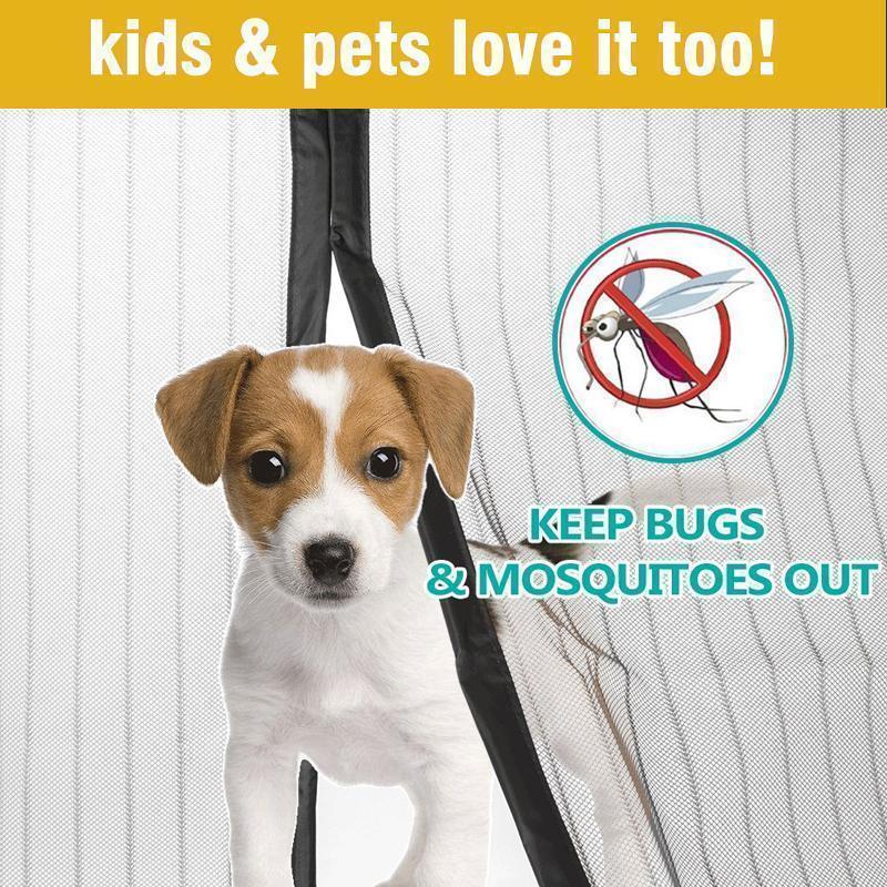 BowLift | Magnetic Fly Screen Door with Continuous Hook and Loop Fastener