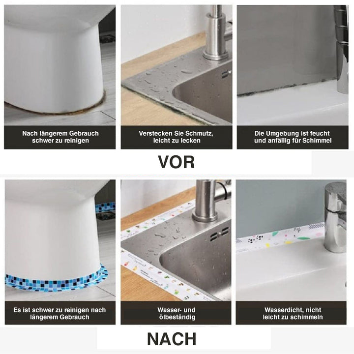 Waterproof repair tape for bathtub/bathroom/kitchen | Bowlift