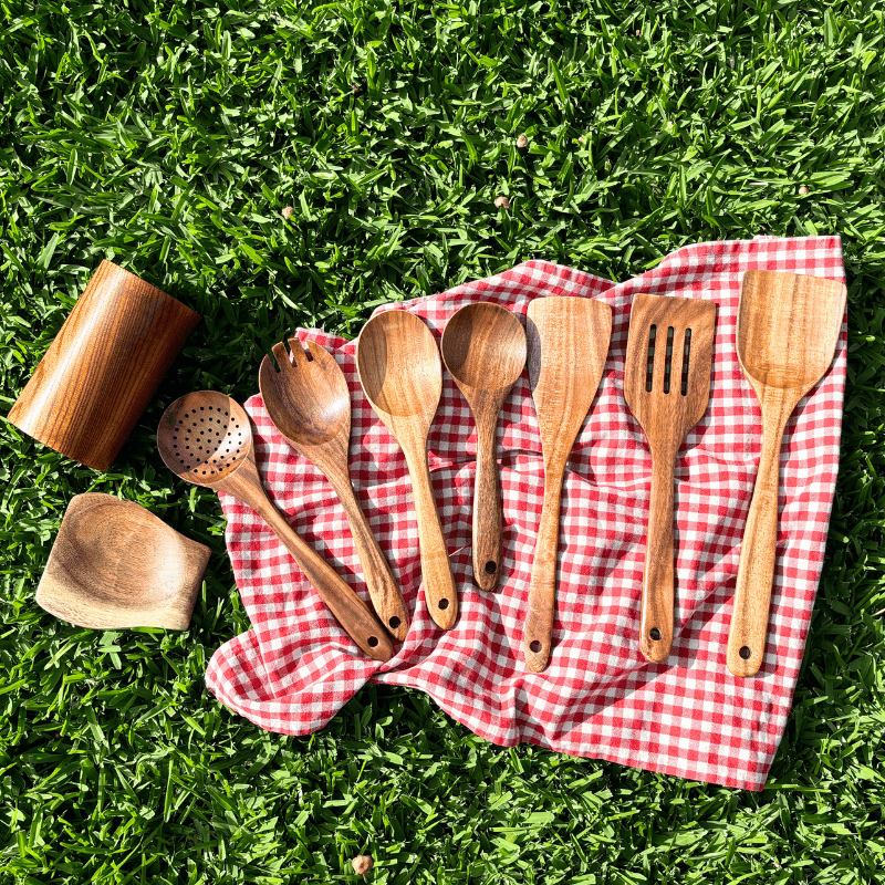 BowLift | Sustainable wooden cooking utensil set
