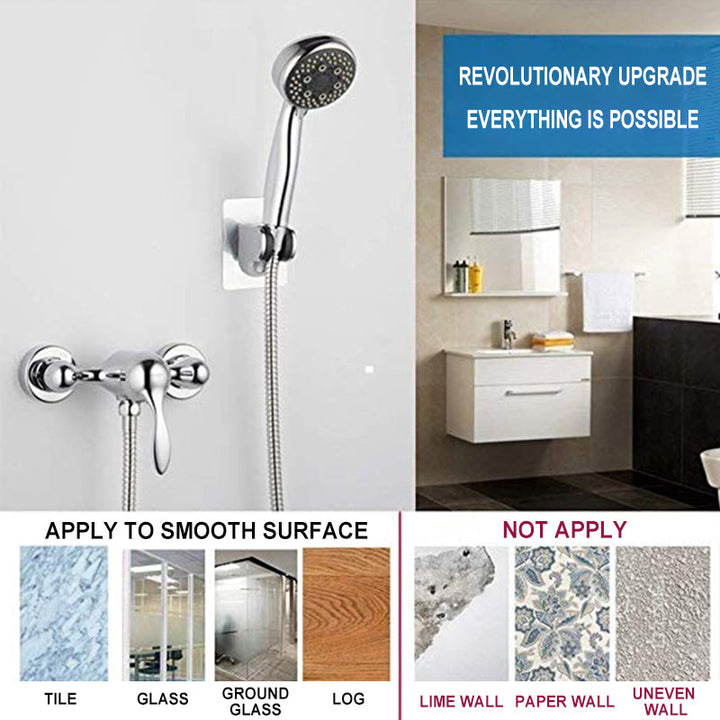 Self-adhesive shower head holder Bowlift