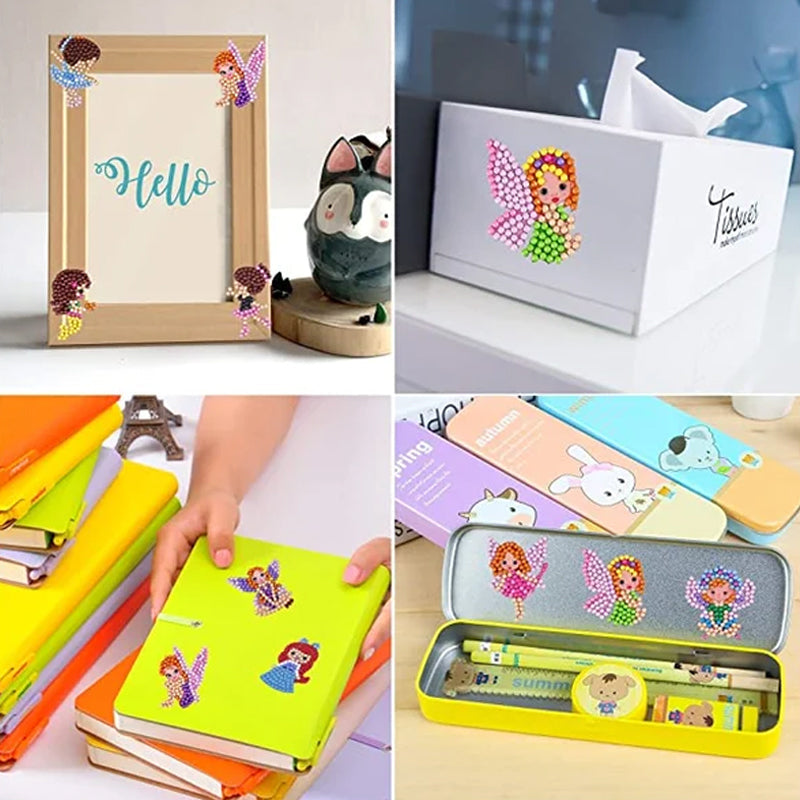 BowLift | DIY Kids Freestick Cartoon Diamond Painting