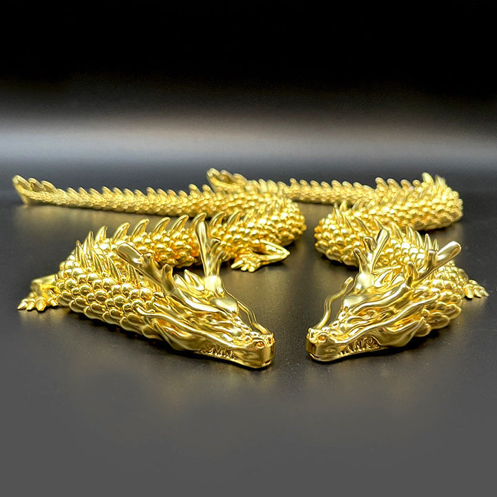 BowLift | Gold Dragon with movable joints