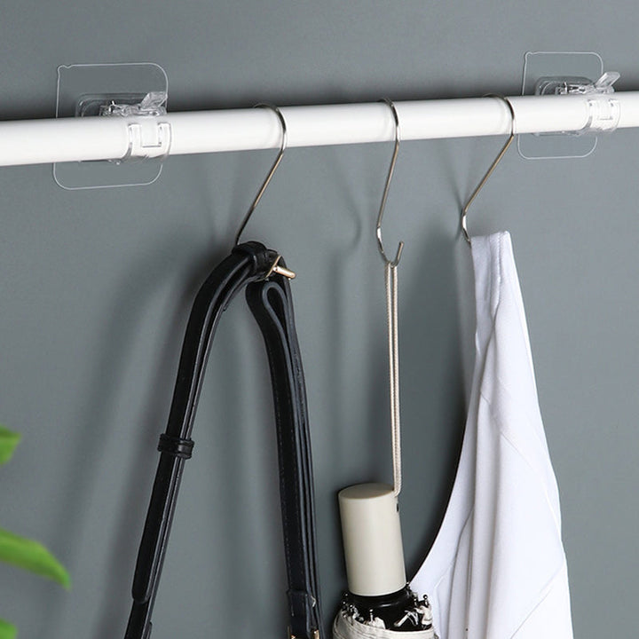 BowLift | Transparent Hanging Rod Clamp