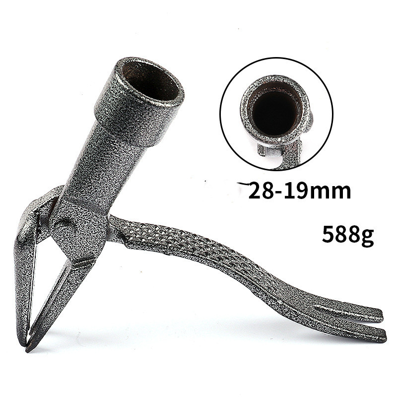 BowLift | Weed puller with 4-claw head – Effective garden tool made of iron for root removal