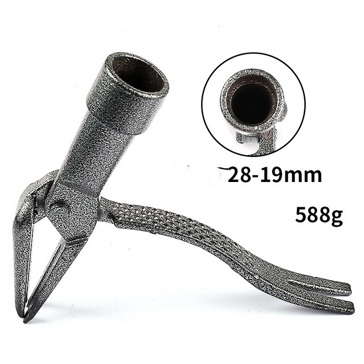 BowLift | Weed puller with 4-claw head – Effective garden tool made of iron for root removal
