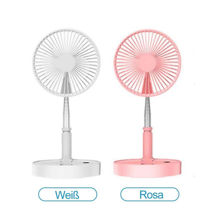 Telescope collapsible USB charging fan | Bowlift