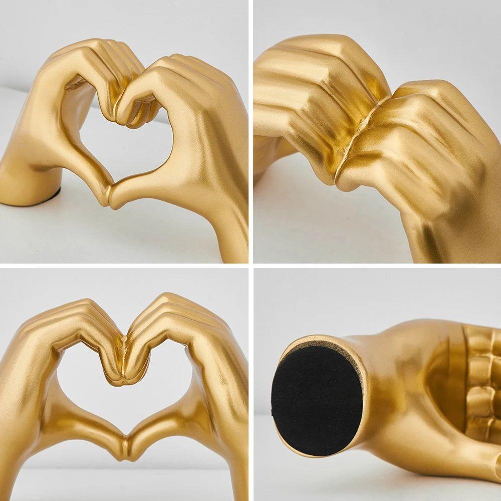 Love Hands - Aesthetic Heart Hands Room Decor | Bowlift