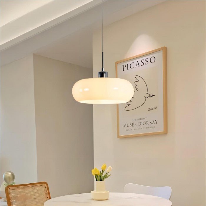 BowLift | Bauhaus Style Glass Pendant Light Nordic Retro