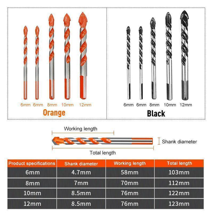 BowLift | Multifunctional Drill Bits (5PCS)