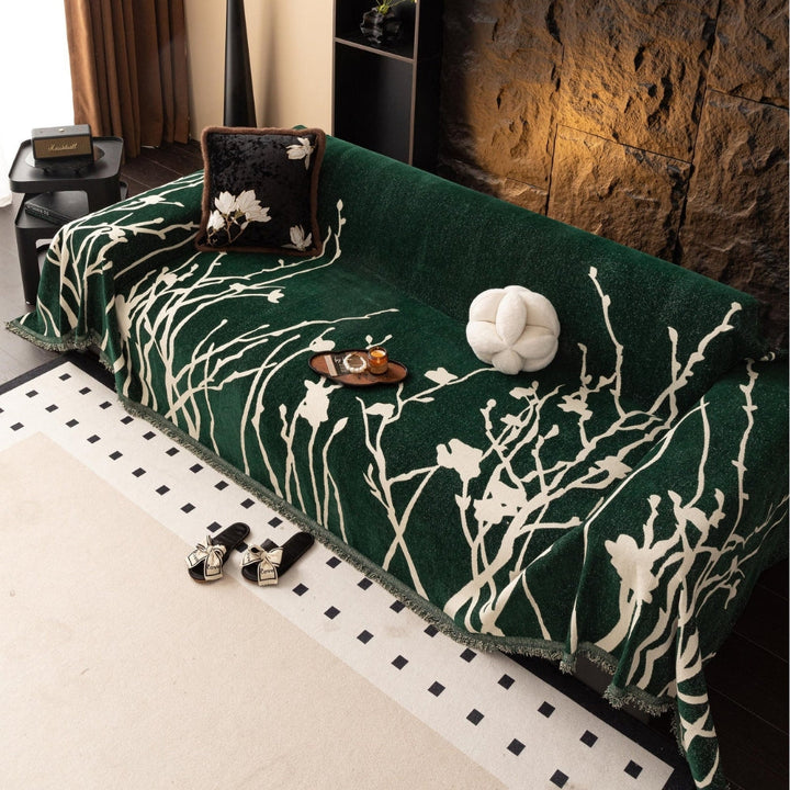 BowLift | Twilight Branches Chenille Sofa Cover