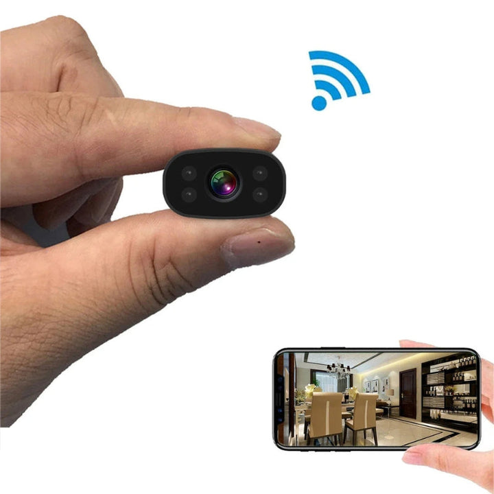 Compact motion detecting surveillance Bowlift