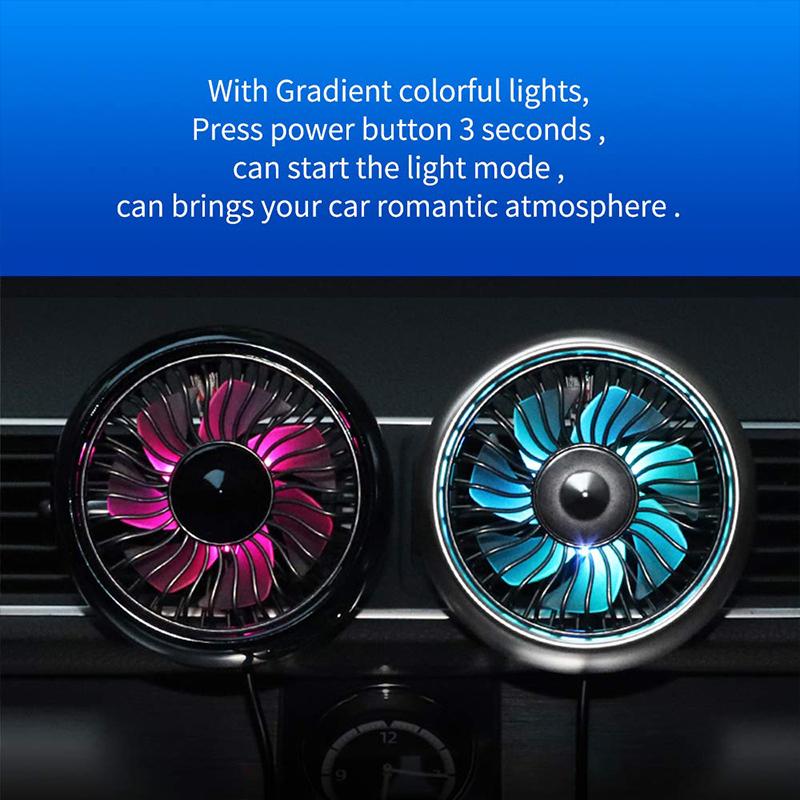 Car Air Vent USB Fan | Bowlift