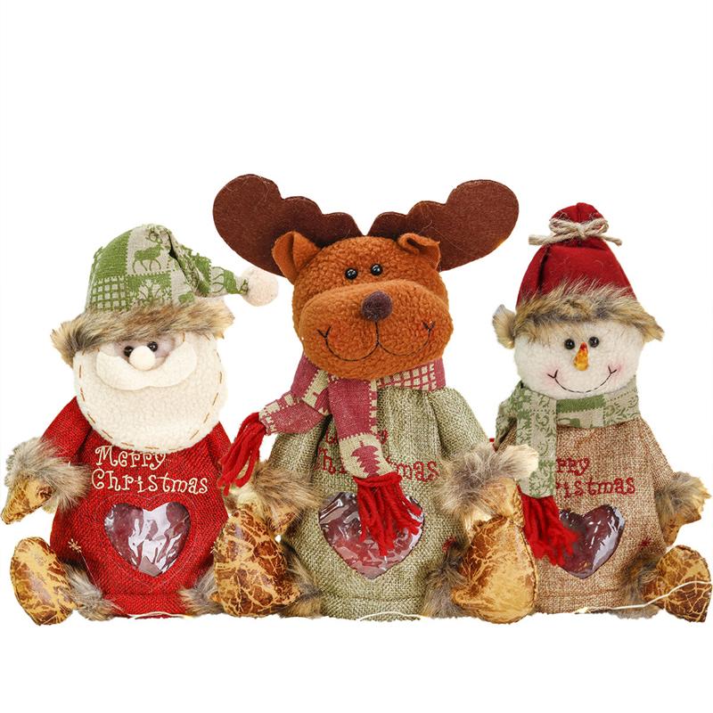 Christmas decorative gift bag / Christmas Eve apple bag🎄 Bowlift
