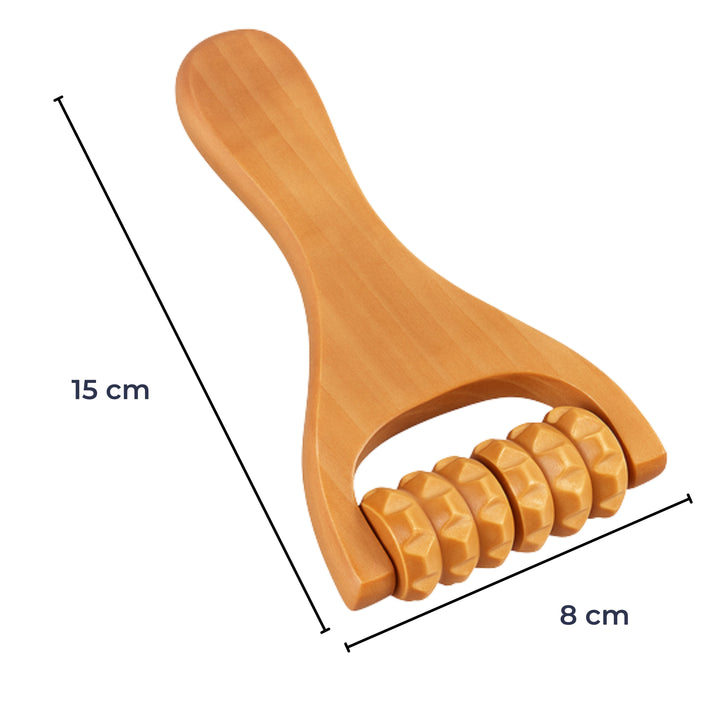 Deep Muscle Relief – Natural Wood Finish – Back Legs & Arms Bowlift