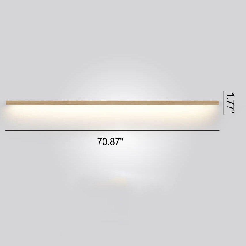 BowLift | ZenBeam Japanese LED Wall Light | Solid Wood Design | Modern Accent Lighting