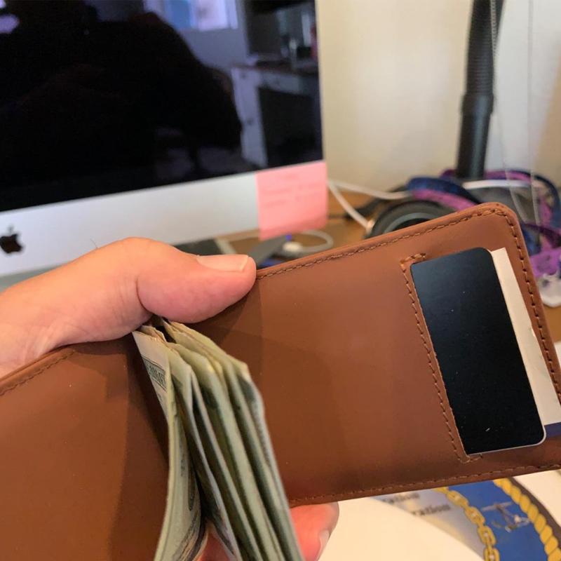 Men's Extra Thin Leather Wallet | Bowlift