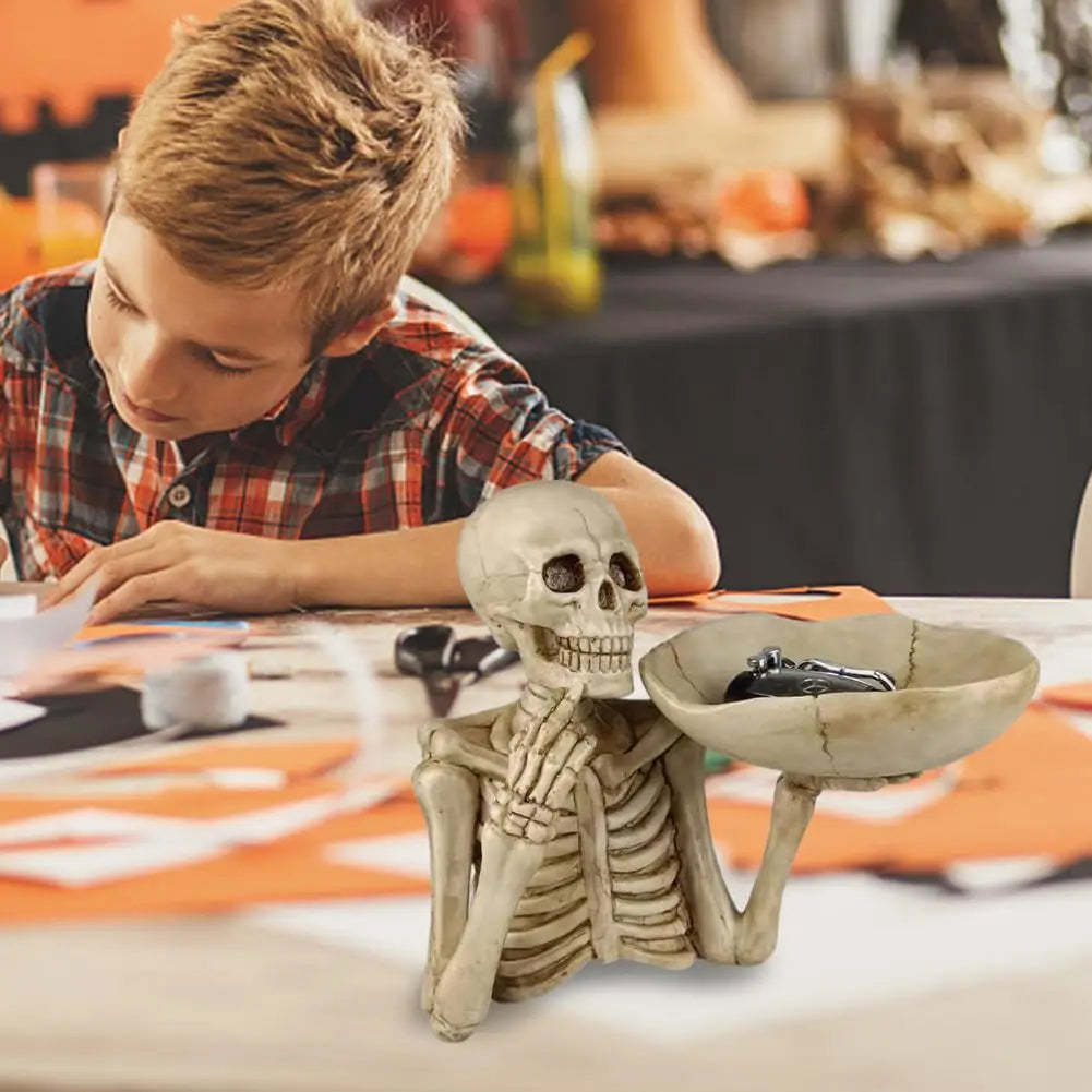 BowLift | Spooky Skeleton Halloween Candy Bowl