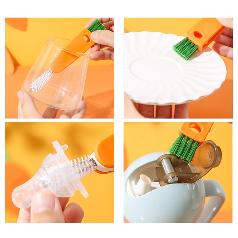 BowLift | Creative 3-in-1 Multifunctional Cleaning Brush for Cup Lids