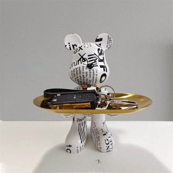 BowLift | BearServe - Bear Sculpture with Tray
