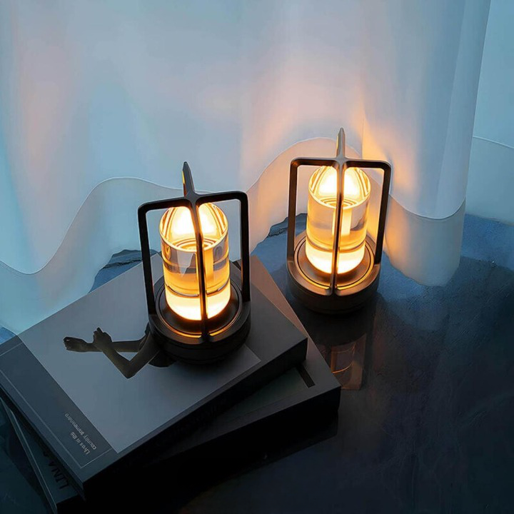 BowLift | Wireless Waterproof Table Lamp | Touch-Sensitive, Adjustable Brightness & Ideal for Home Decor