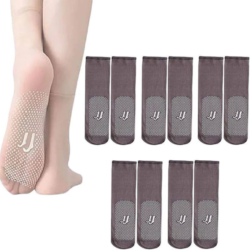 BowLift | Ultra-thin non-slip ankle socks – breathable and elegant for everyday wear