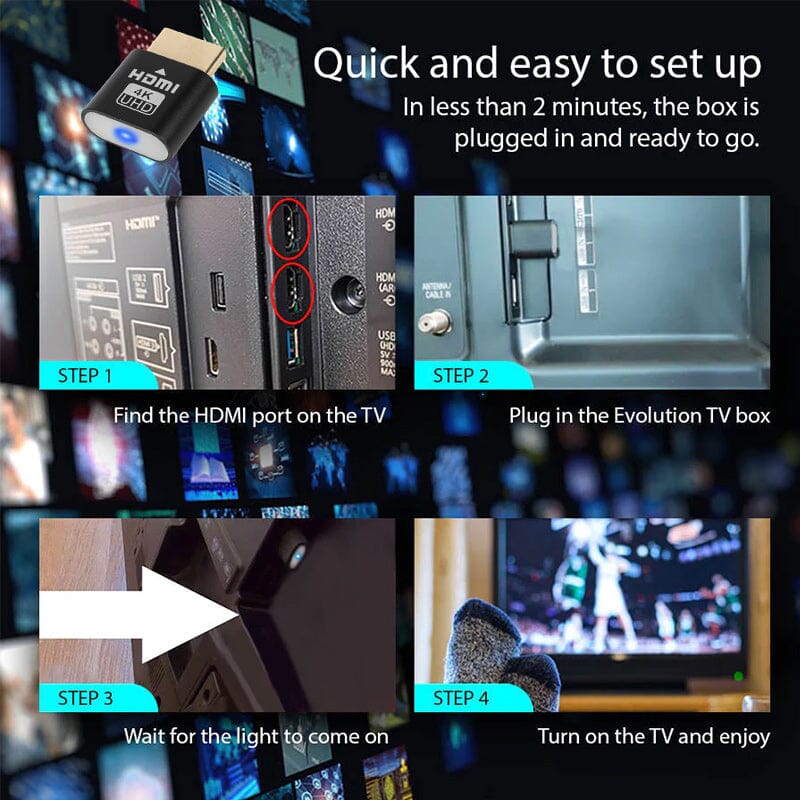 BowLift | TV Streaming Device - Receive all channels for free - No monthly fees