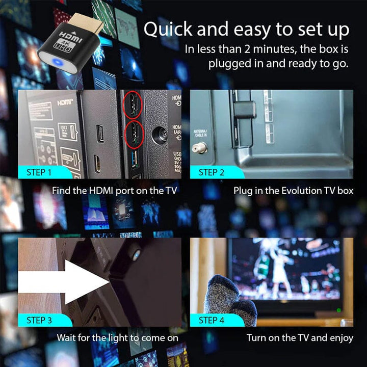 BowLift | TV Streaming Device - Receive all channels for free - No monthly fees