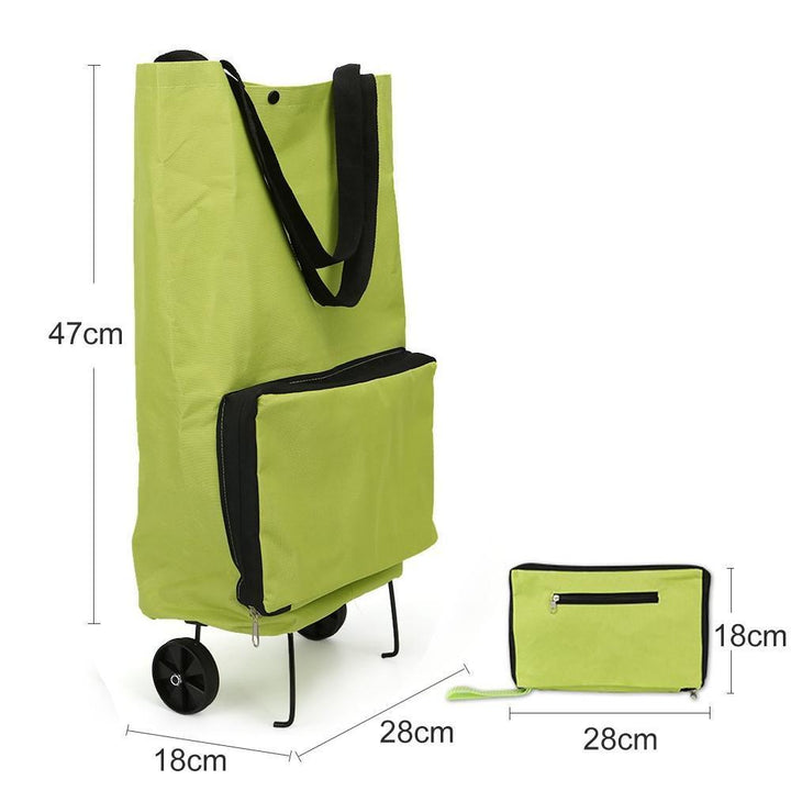 Portable collapsible shopping cart | Bowlift