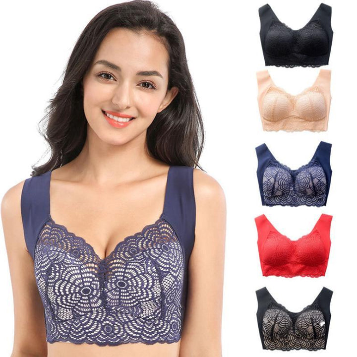 BowLift | Thin Section Seamless Ring Gather Bra