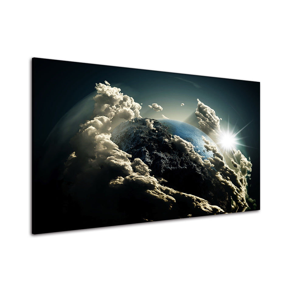 Earth's Stratosphere - Canvas Wall Art Painting | Bowlift