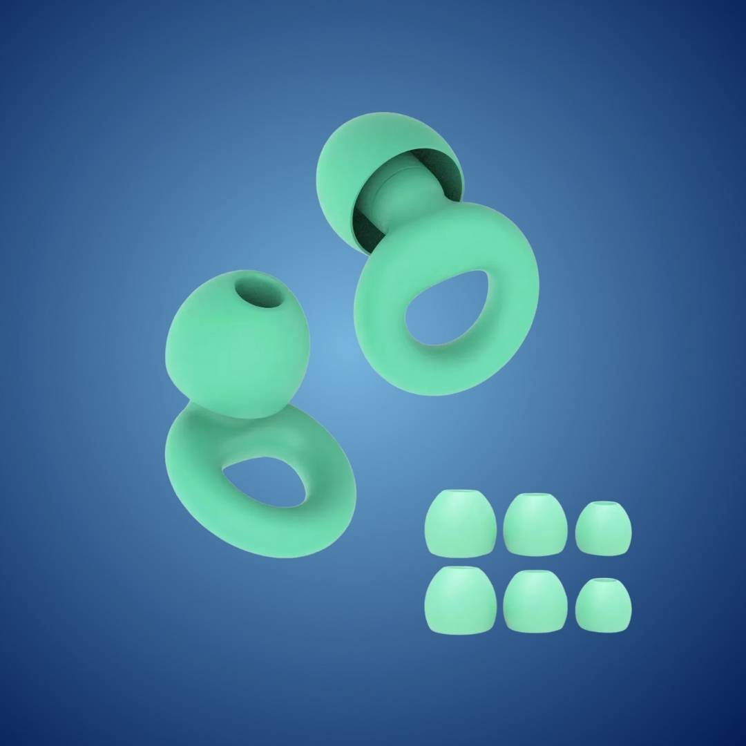QuietGuard Earplugs Noise Reduction | Comfortable - for Sleep - Travel - Concerts - Swimming - Work Environments Bowlift