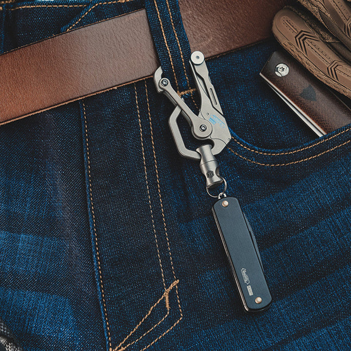 BowLift | Titanium Alloy Universal Rotating Keychain (2 Pack)
