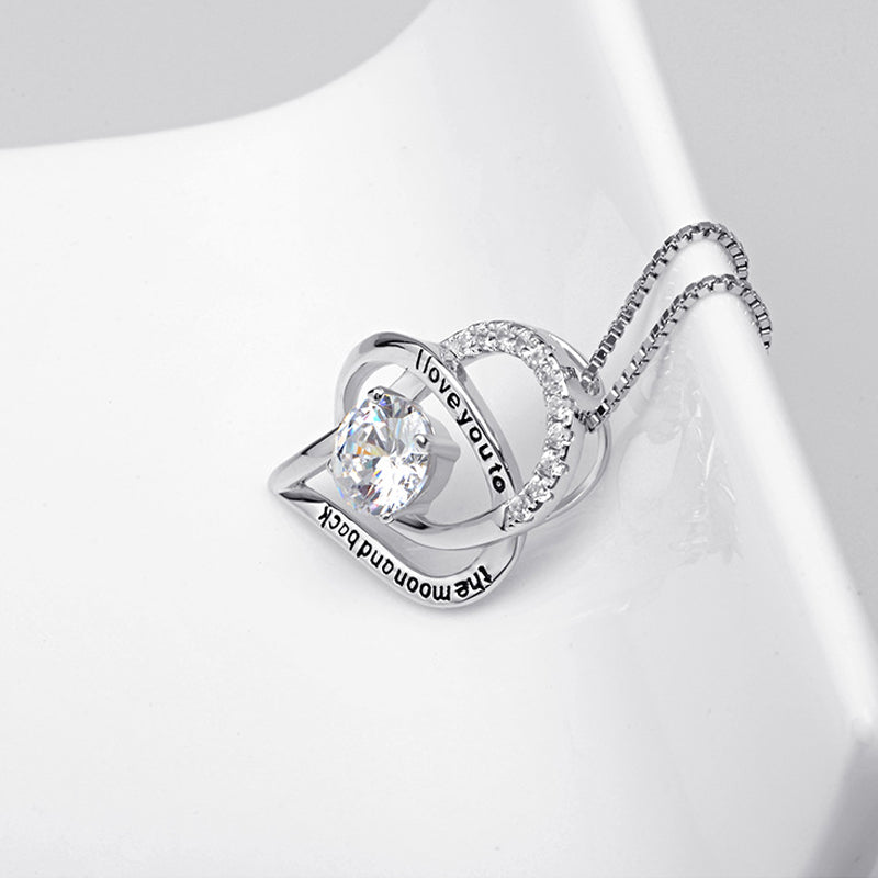 BowLift | Letter Heart Necklaces for Mom