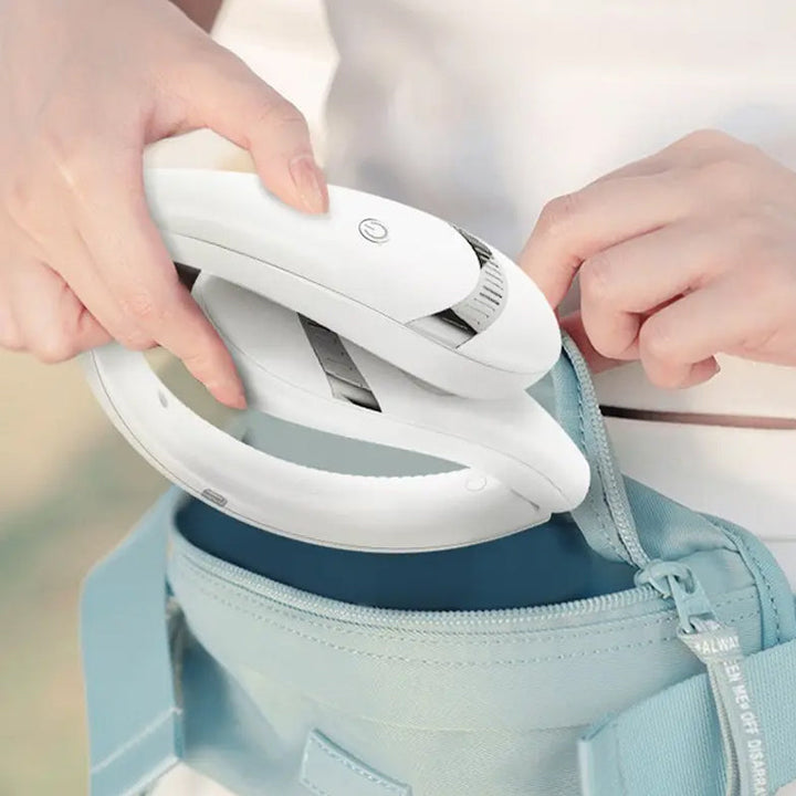 Rechargeable Bladeless Portable Neck Fan | Bowlift