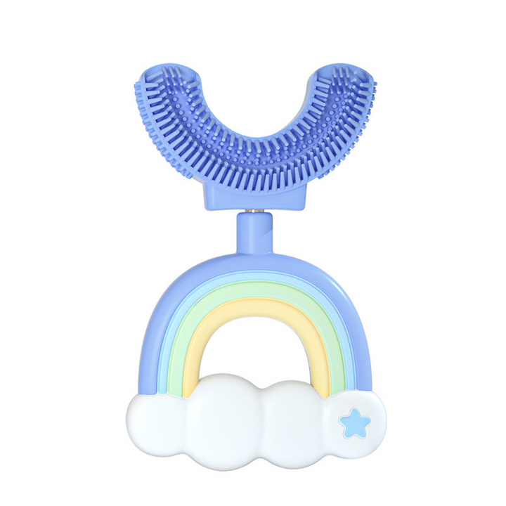 BowLift | Silicone Children's Toothbrush U-Design Rainbow