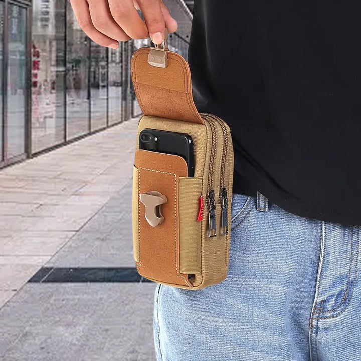 Multifunctional belt phone pouch for men | Bowlift