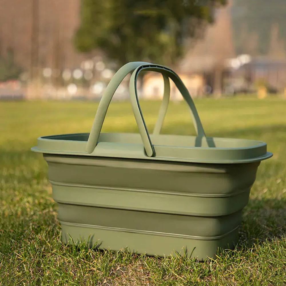 BowLift | Foldable Ultra Flex Multi-Use Basket – For Camping, BBQ and Household Use