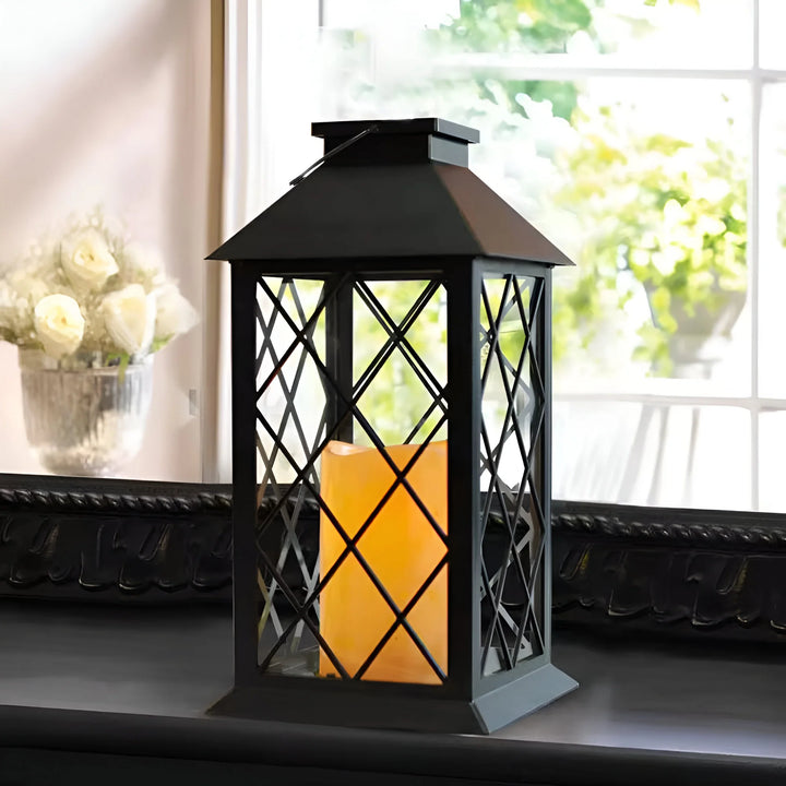 LumiCrest – Vintage Solar Garden Light